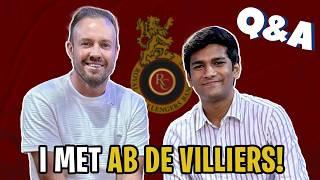 Q&A with Manya - Meeting AB de Villiers!