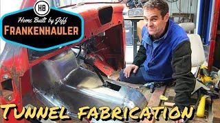 Custom tunnel fabrication- 1954 Ford F600 Car Hauler Build part 29