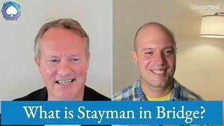 Stayman response to 1NT opening bid - with Jack Stocken