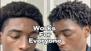 Unlock Your Natural Curl Pattern (Afro To Curls)