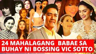 24 MAHAHALAGANG BABAE SA BUHAY NI BOSSING VIC SOTTO