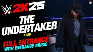 THE UNDERTAKER 90 WWE 2K25 ENTRANCE - #WWE2K25 THE UNDERTAKER 90 ENTRANCE WITH MUSIC