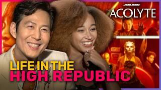 THE ACOLYTE Stars On Life in the High Republic | Lee Jung-jae, Amandla Stenberg