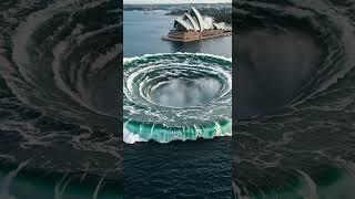 시드니 앞바다에 갑자기 생긴 거대한 블랙홀 / Ocean Black Hole Swallows Sydney Waters #자연재해 #시드니 #소용돌이 #해양재난 #블랙홀