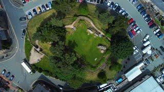 Oswestry Castle Mound - enjoy the view!