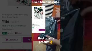 meesho kids frock ||best product||#shorts #ytshorts #meesho# fashion  #gadar2 #chaltereishqmein