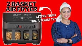 Dual Basket Instant Vortex Plus Air Fryer with ClearCook - Detailed Review & Cooking