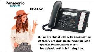 Panasonic KX-DT543 Digital Telephone.