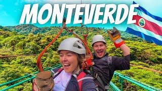 BEST Things to do in Monteverde, Costa Rica | Costa Rica Zipline & Bridges | Superman + Tarzan Swing