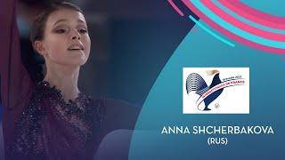 Anna Shcherbakova (RUS) | Women FS | Internationaux de France 2021  | #GPFigure