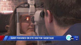 SUNY focusing on eye doctor shortage