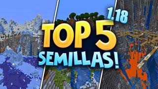  Las Mejores SEMILLAS de Minecraft 1.18 | Top 5 Semillas #2