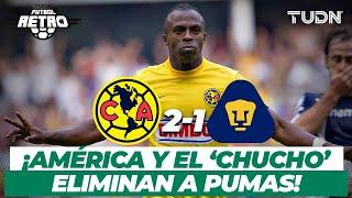 ¡Doblete! 'Chucho' Benítez mete al América a Semifinales | América 2-1 Pumas - CL2013 | TUDN