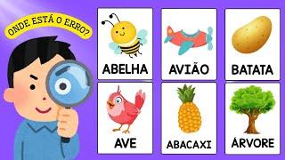 Aprender as letras do alfabeto | Desafio para crianças | Aprendendo o ABC divertido