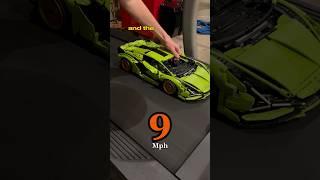 How Fast Can The Lego Technic Lamborghini Sian Really Go?