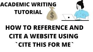 HOW TO REFERENCE AND CITE A WEBSITE..#ACADEMIC WRITING TUTORIAL..#CAREY`S THOUGHTS.