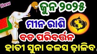 ମୀନ ରାଶି ମଇ ୨୦୨୫ ରାଶିଫଳ/mina Rasi June 2025 rashifal/Pisces  prediction June 2025।