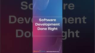 Software Development Done Right #AgileDevelopment #ProfessionalCoding #SoftwareExcellence