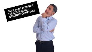 La principal FUNCION de un GERENTE GENERAL | JAVIER MEDINA EMPRENDEDOR 24/7 #ceo #gerentegeneral