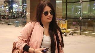 PATAKHA Girl Radhika Madan's  Airport Look