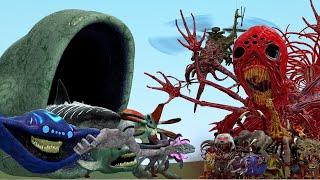 ALL NEW ZOOCHOSIS MONSTERS VS ALL SEA MONSTERS CREATURE In Garry's Mod