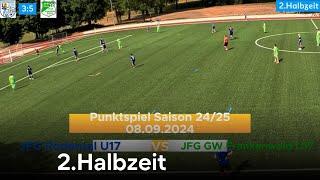 U17 Punktspiel JFG Rödental vs JFG Grün Weiß Frankenwald 2.Halbzeit