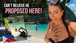 Our ANNIVERSARY in the PHILIPPINES on a Private Island in El Nido 