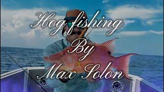 Hog fishing by Max Solon