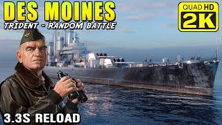 Des Moines - Heavy cruiser with DD reload