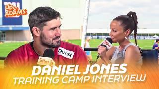 Giants QB Daniel Jones on Daboll’s Pilates, Keeping the Beard, What He Has to Prove, Malik Nabers