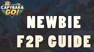 Capybara GO! How to progress faster as F2P?