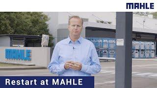 Restart at MAHLE | CEO Dr. Jörg Stratmann visits Mühlacker plant