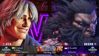 Street Fighter 6 - Akuma Online Ranked Match #68 (Classic Ken Master Vs Classic Akuma)