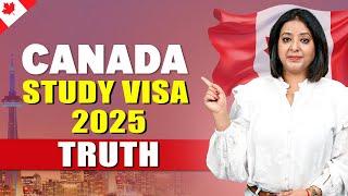 CANADA STUDY VISA 2025 TRUTH | STUDY VISA UPDATES 2025 |  USA CANADA UK | THE VISA OFFIC