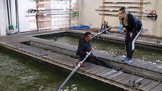 Rowing Blind; Studenten helpen slechtzienden om te roeien