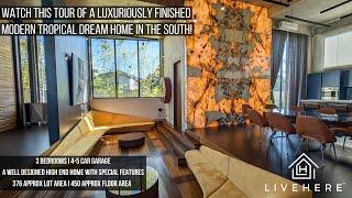 Brand New Luxuriously Finished Modern Tropical Design Home | The Enclave Alabang House for Sale