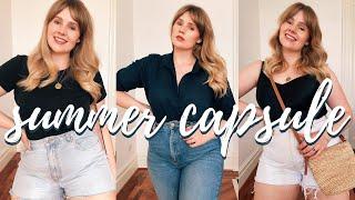 Midsize Summer Capsule Wardrobe | Lily Sugar