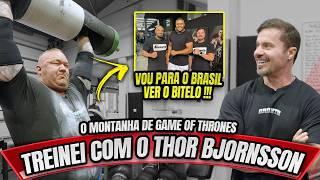 CARIANI E THOR BJORNSSON - O MONTANHA DE GAME OF THRONES JUNTOS - MANDOU RECADO PARA O BITELO