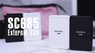 ADATA SC685 External SSD - SLIM. COMPACT. FAST.