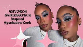 BEYONCÉ RENAISSANCE Inspired Eyeshadow Look | Kaleidos Makeup Black Jasmine Palette