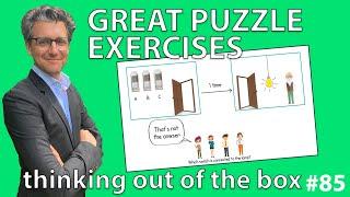 Puzzle Exercises - Thinking out of the Box *85