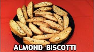 Almond Biscotti Recipe | How To Make Italian Biscotti | Cantucci Cookies | Homemade Food By Tania