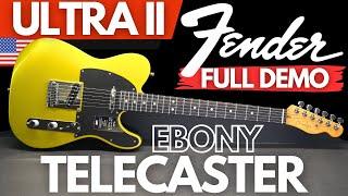 Fender American Ultra II TELECASTER FULL DEMO