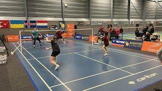 Netherlands vs Türkiye, 2025 European Mixed Team Championships Qualification (Badminton, 04-12-2024)