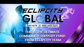 Eclipscity Global | % Guarantee for capital invested from Insurance contract | TrxChain 2.0| 1% ROI