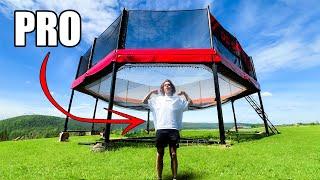 Pro Flipper vs World's Biggest Trampoline