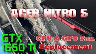 Fan Replacement & Repaste Tutorial Acer Nitro 5