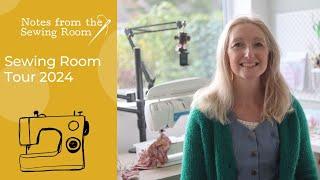 Sewing room tour | sewing vlog