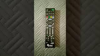 Awesome Sony TV Remote with smart features 