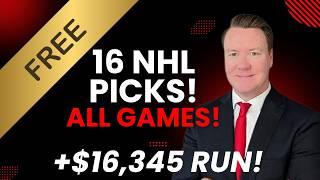 Croy's Rink Report: 16 Free NHL Picks for Today! Expert NHL Predictions for ALL GAMES 10/22/2024